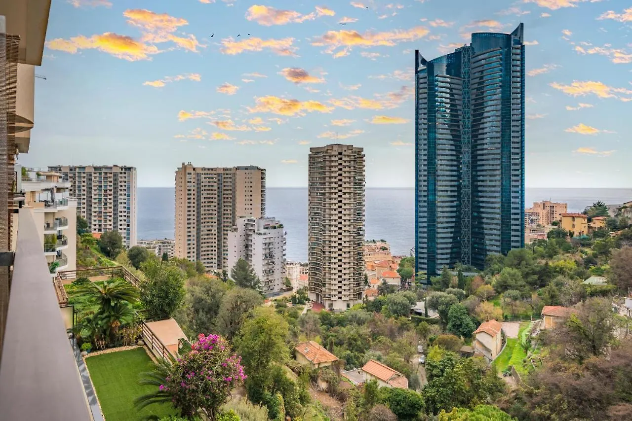 Apartment 5Mn Monaco - Vue Mer - Parking - Piscine - Bb Beausoleil