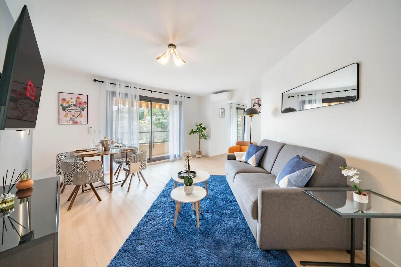 5Mn Monaco - Vue Mer - Parking - Piscine - Bb Beausoleil