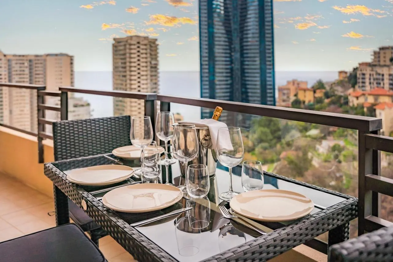 Apartment 5Mn Monaco - Vue Mer - Parking - Piscine - Bb Beausoleil