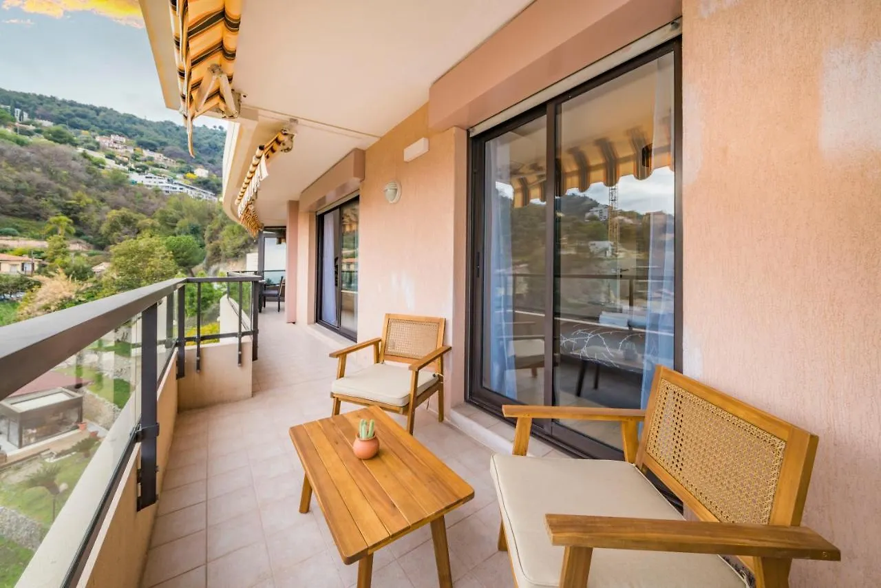 5Mn Monaco - Vue Mer - Parking - Piscine - Bb Beausoleil France